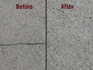 Foundation crack repair | before and After