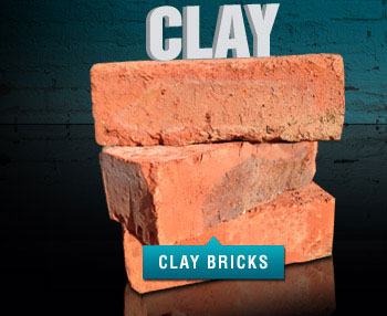 Standard burnt clay bricks