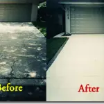 concrete resurfacing before and after
