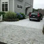 crushed stone driveway