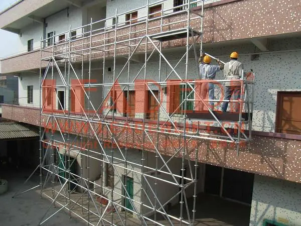 suspended scaffolding