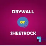 drywall and sheetrock compare